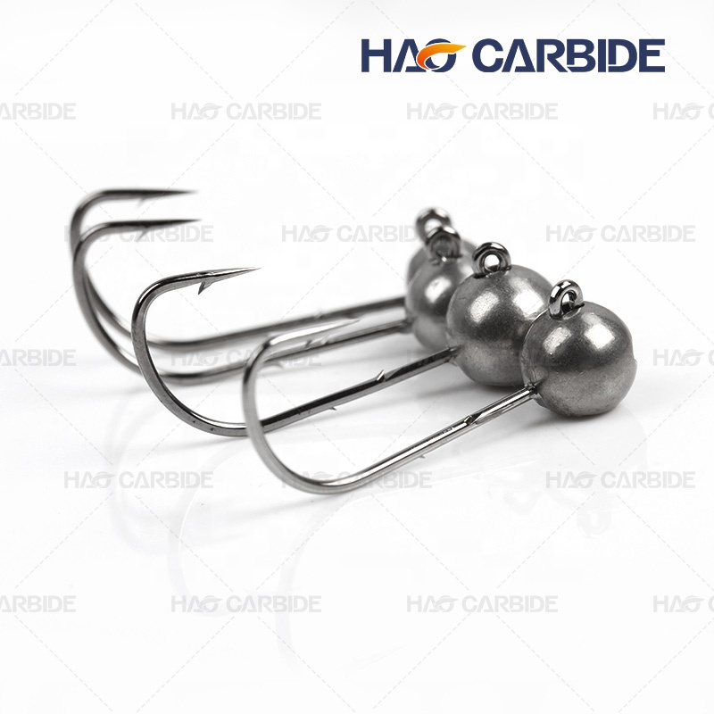 Multiweight Round Fishing Jig Head Hook for Bass Trout