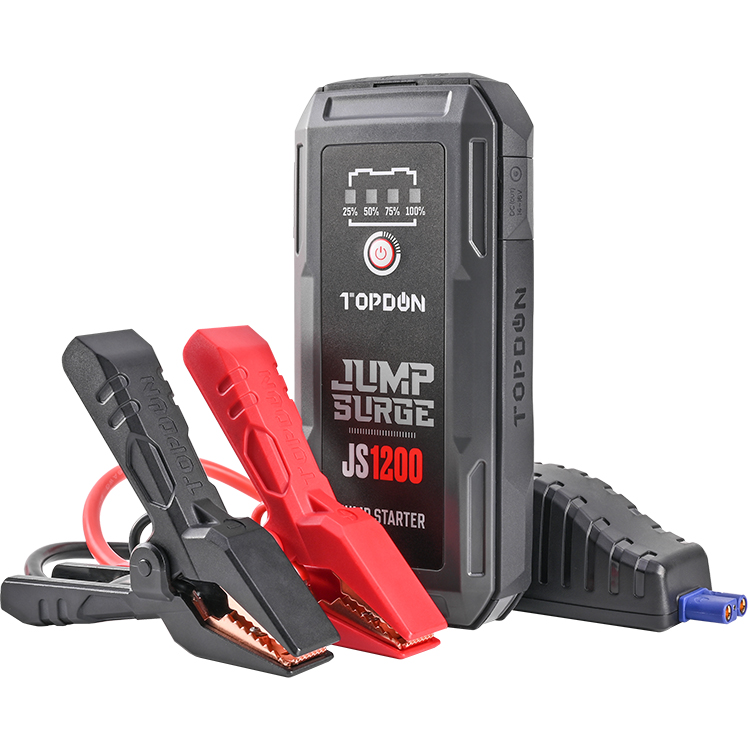 2021 topdon js1200 automatic 1000a portable battery booster car 12vjump starter startertopdon power bank