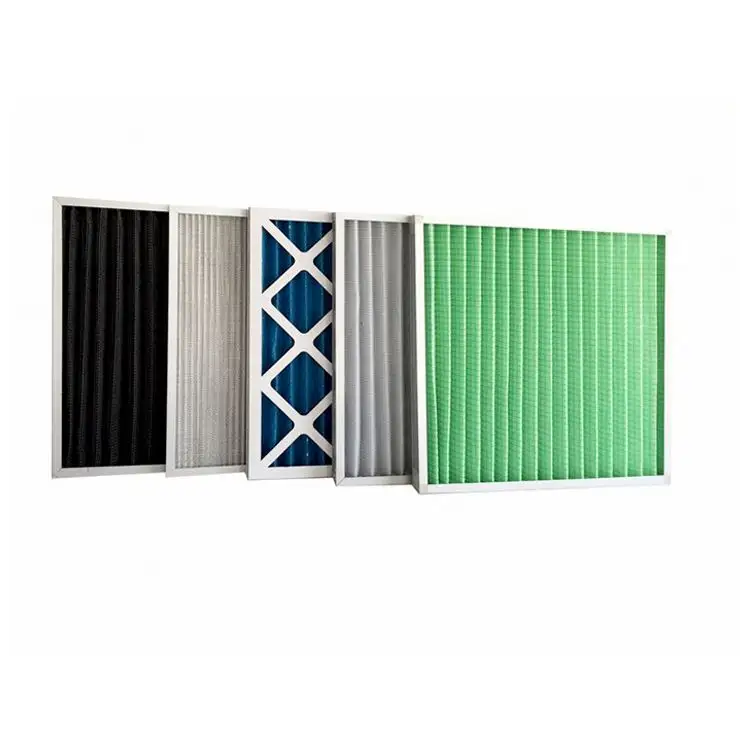 High quality primary filter and non woven fabric pleated panel air filters From China Supplier