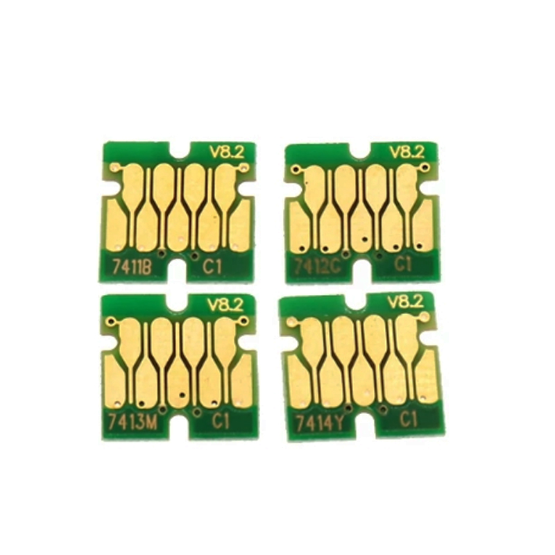 T7411-T7414 One Time Chip For Epson SureColor F6000 F6070 F6200 F6270 F7000 F7070 F7100 F7170 F7200 F7270 Ink Cartridge Chip