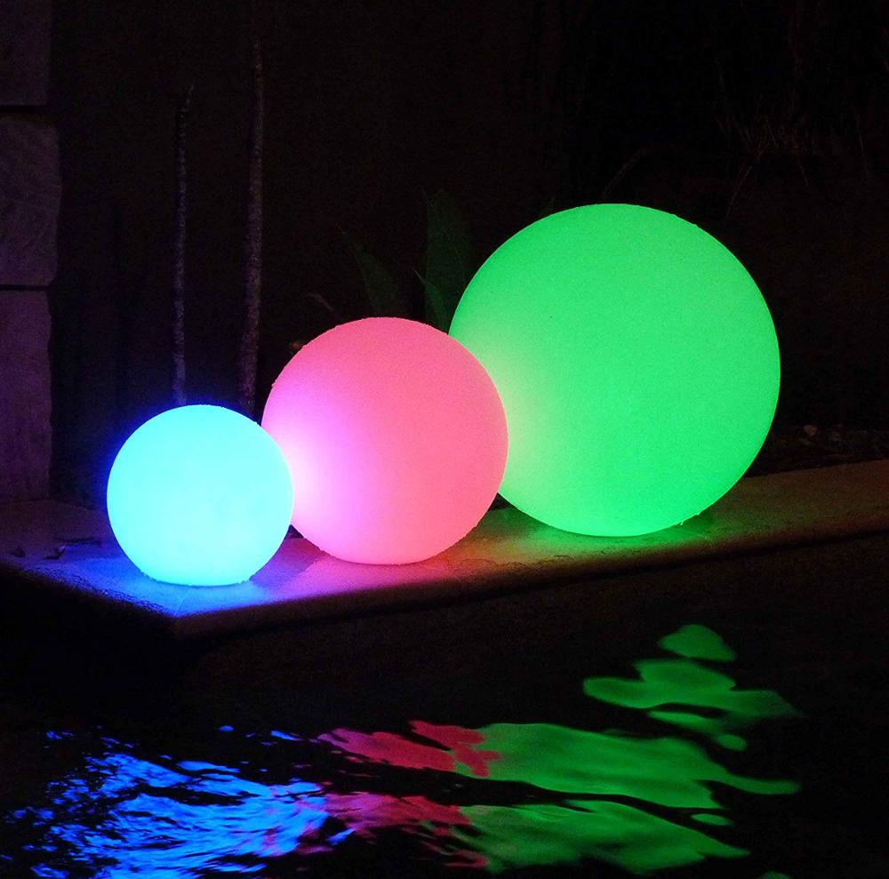 40 см профессиональные наружные садовые светодиодные фонари IP65 RGB 16 цветов с дистанционным управлением