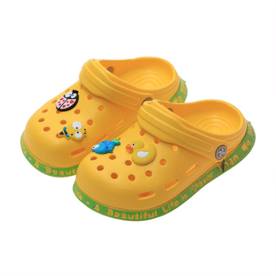 Customized durable Children EVA garden clogs shoes sandals slippers kids