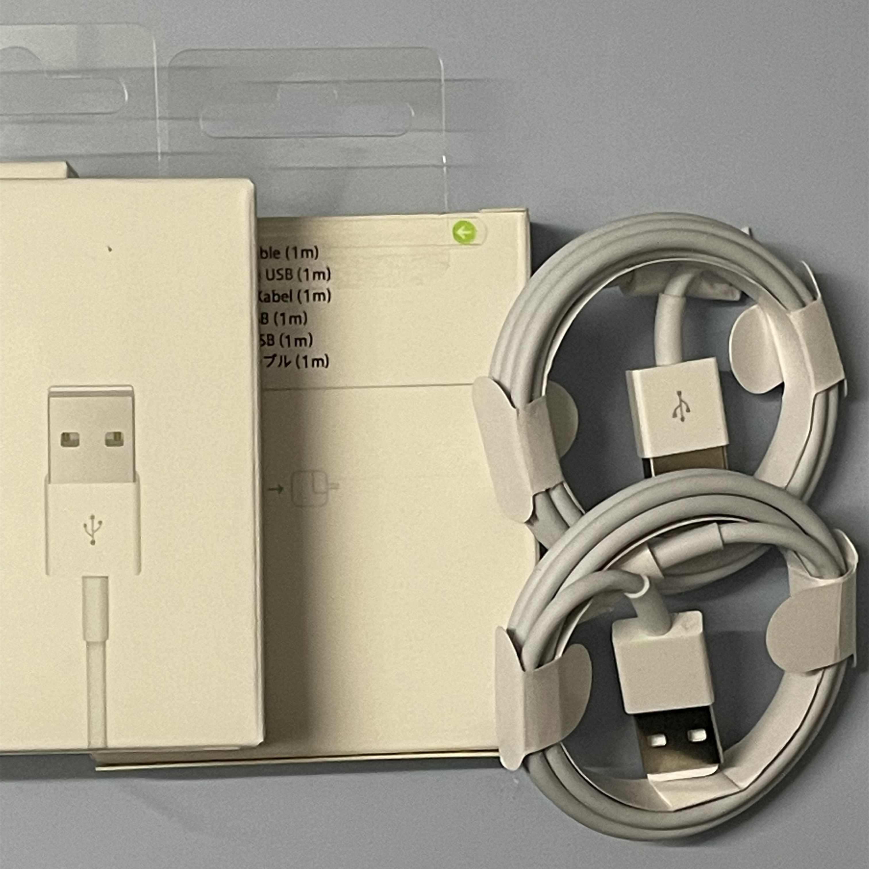Оптовая продажа, Usb-кабель для Apple Iphone с оригинальным логотипом, упаковочная коробка, зарядный Дата-кабель для Iphone 6 7 8 X, зарядный кабель