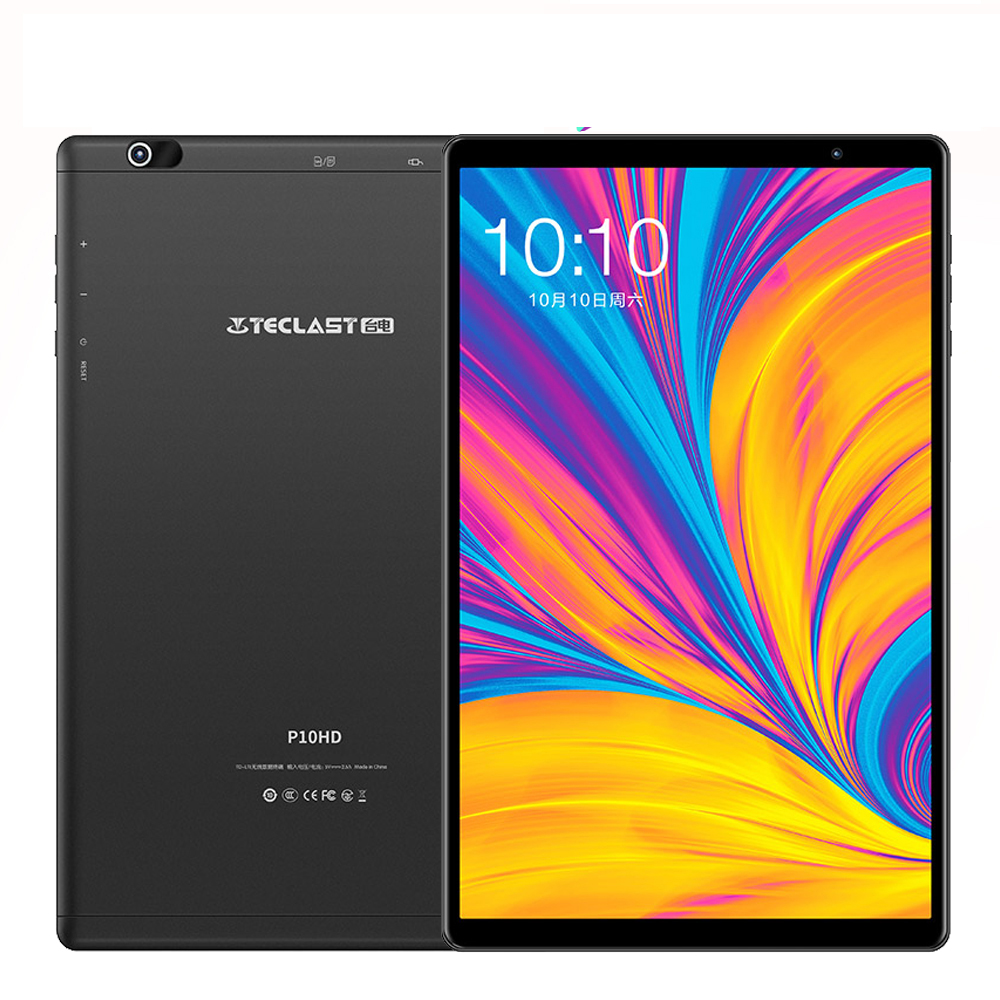 Teclast P10HD 4G, с функцией звонка, Android 9,0 Octa Core 10,1 IPS 1920x1200 пикселей, 3 Гб оперативной памяти, 32 Гб встроенной памяти, SC9863A GPS