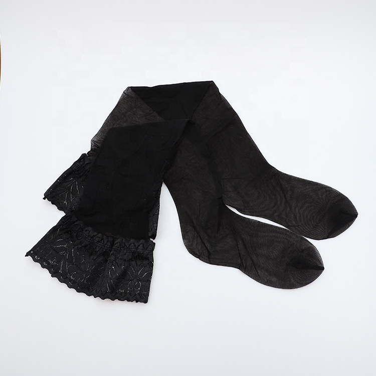 stockings women sexy Fashion Lace Thighs Top Stay Up Thigh High Stockings women Pantyhose