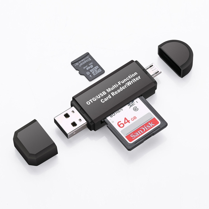 Горячая продажа сотовый телефон Подарочный комплект OTG/USB Multi-fuction card reader/писатель в гуандуне