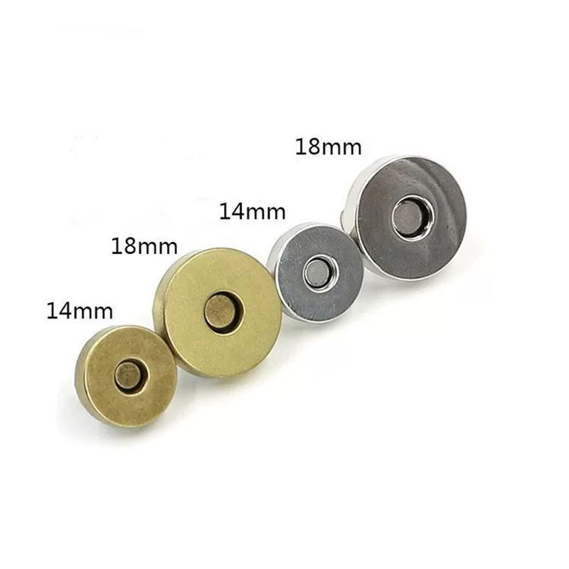 14mm 18mm Round Strong Magnet Snap Magnetic Button For Clothing handbag