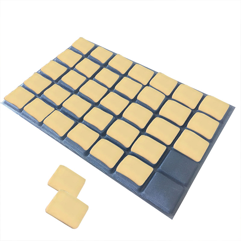 Rectangle Factory Supply In Square Silicone Baguette Pan Bread Baking Molds