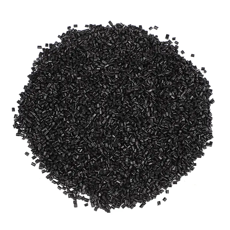 Pipe Grade HDPE pe100 resin Virgin/Recycled Black Color HDPE Granules for Gas Transportation