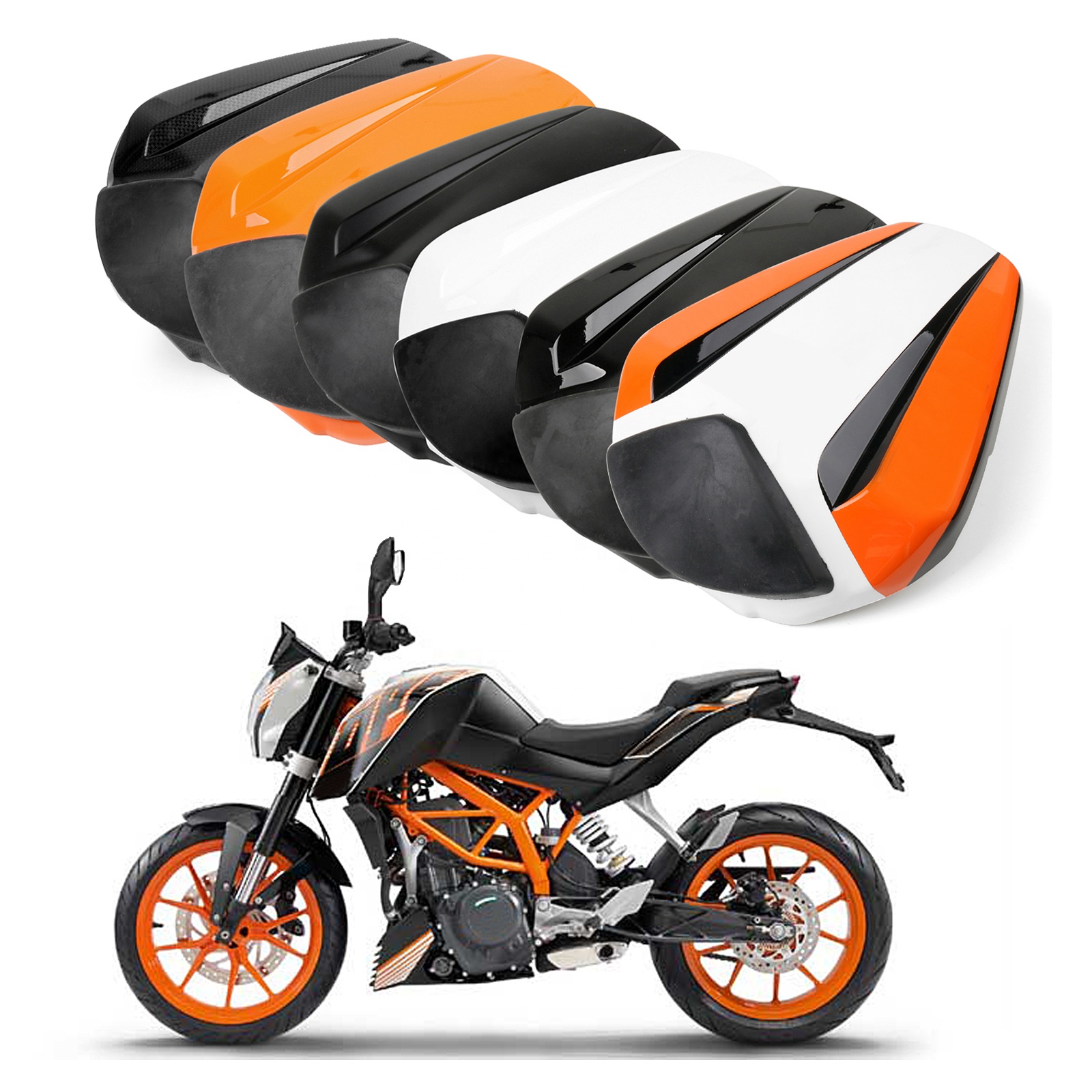 Areyourshop Бесплатная доставка крышка заднего сиденья капот для KTM 125 Duke 11-15 200 390 Duke 2012 2013 2014 2015