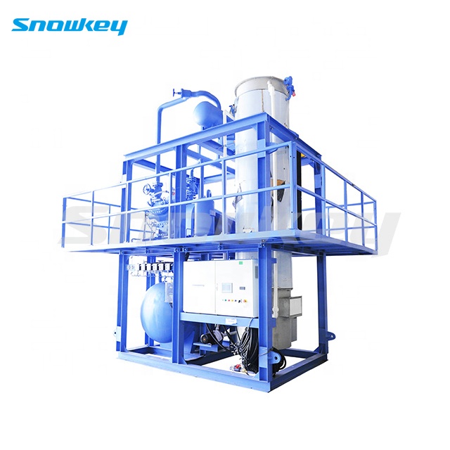Snowkey коммерческих и 50-тонный трубки машина, машина для приготовления льда