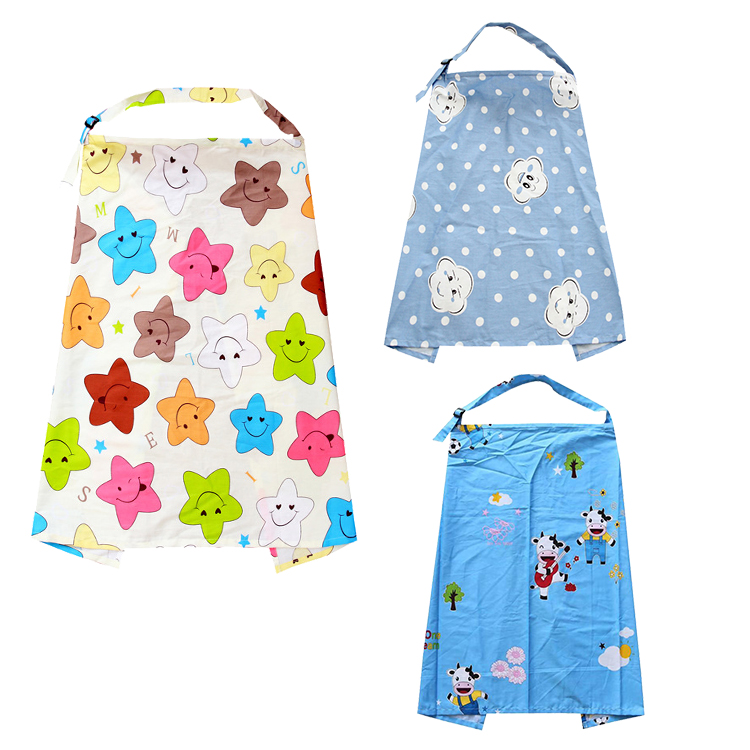 Famicheer BSCI 7 in 1 sublimation baby nursing canopy nursing cover shawl