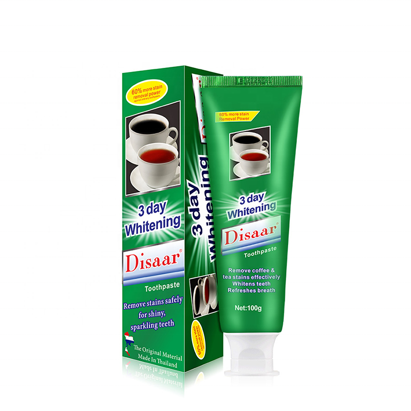 Disaar Natural Organic Remove Bad Breath Coffee Tea Stains Effective Herbal Care Best Teeth Mint Whitening Toothpaste
