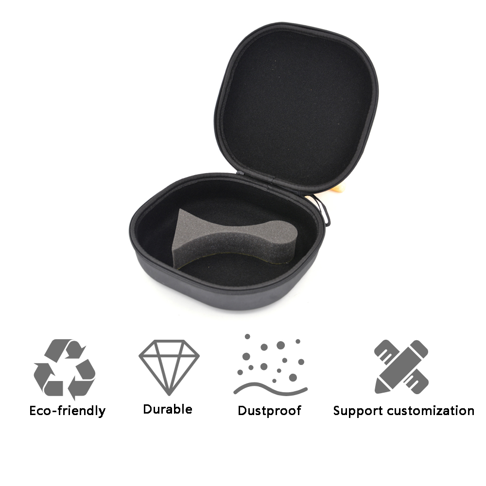 Soft Foam Cut Insert Case With Dividers Coated PU Leather Waterproof Case