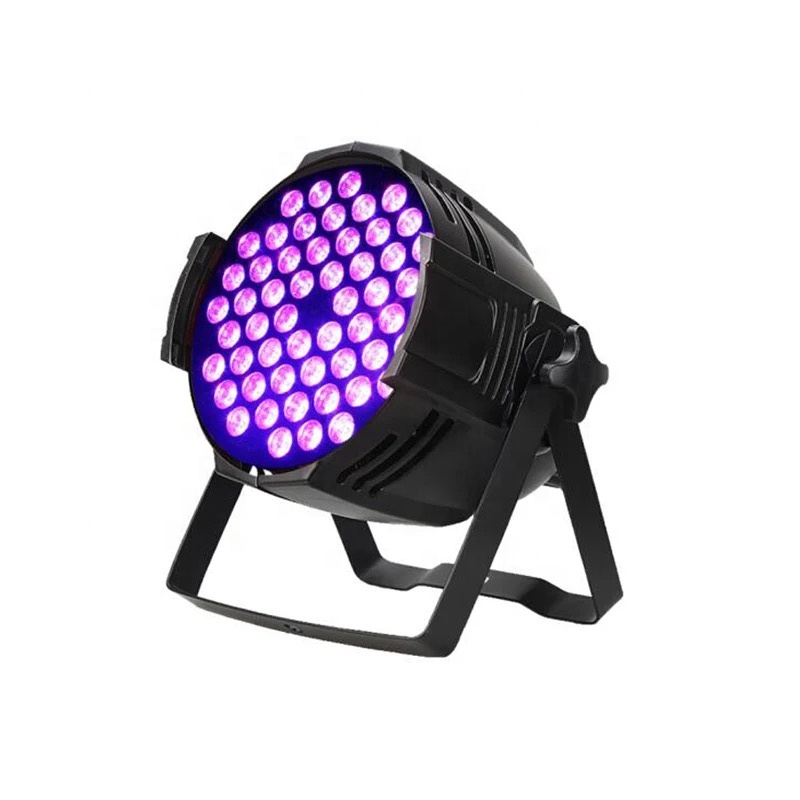 Guangzhou Factory price Indoor dmx 512 54pcs 3w UV par light flat led purple par lighting for dj stage event lights