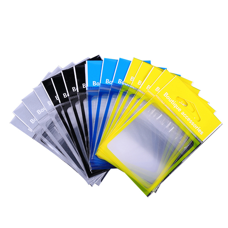 Manufacture Custom Printing Self Adhesive Plastic Packing Clear Opp Plastic Bag For Clothing T-Shirt Candy Bread