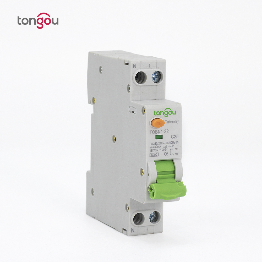 Автоматический выключатель остаточного тока RCBO Australia 1P + N 6KA 18 мм 16 А 30 мА с защитой от перегрузки по току