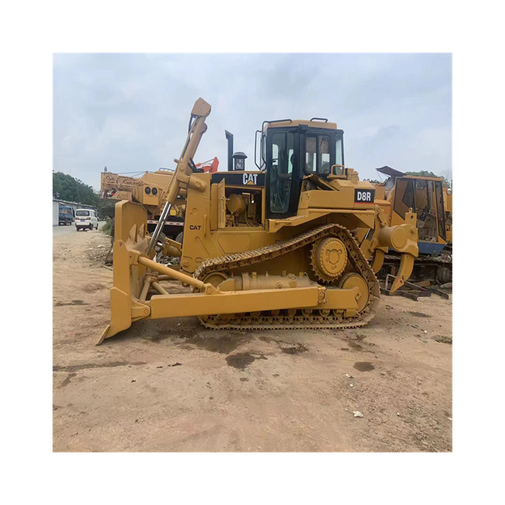 Японский гусеничный бульдозер CAT D8R, б/у гусеничный оригинальный бульдозер CAT, машина D5 D7 D 9 для землеройных работ