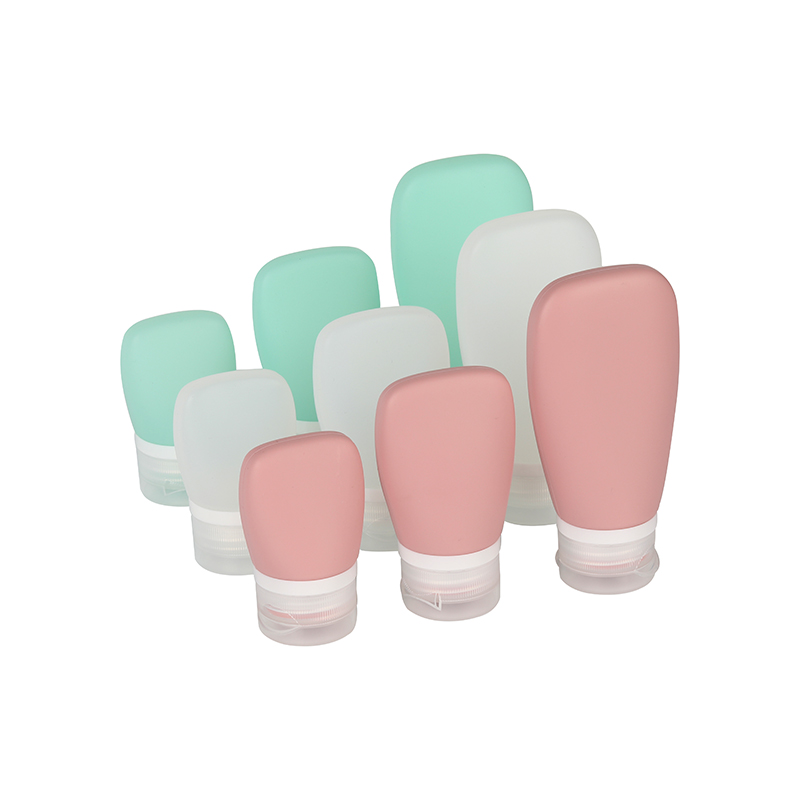 Eco Friendly Silicone Portable Travel Size Toiletry Bottles Empty Cute Silicone Liquid Travel Bottle Set