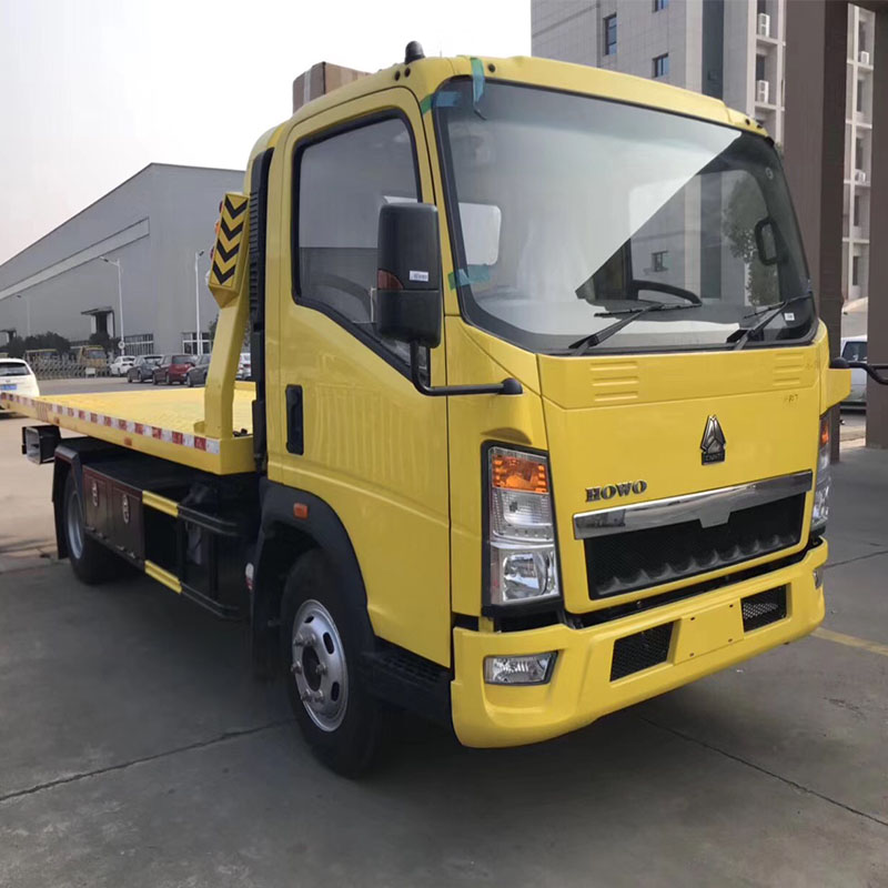 SINOTRUK HOWO 4x2 RHD дорожный спасательный автомобиль бортовой эвакуатор улица эвакуатор