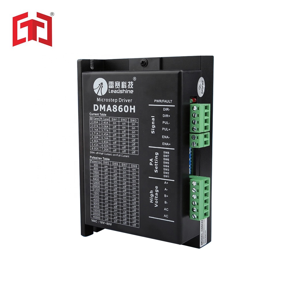 Шаговый двигатель DMA860H свинцовый блеск