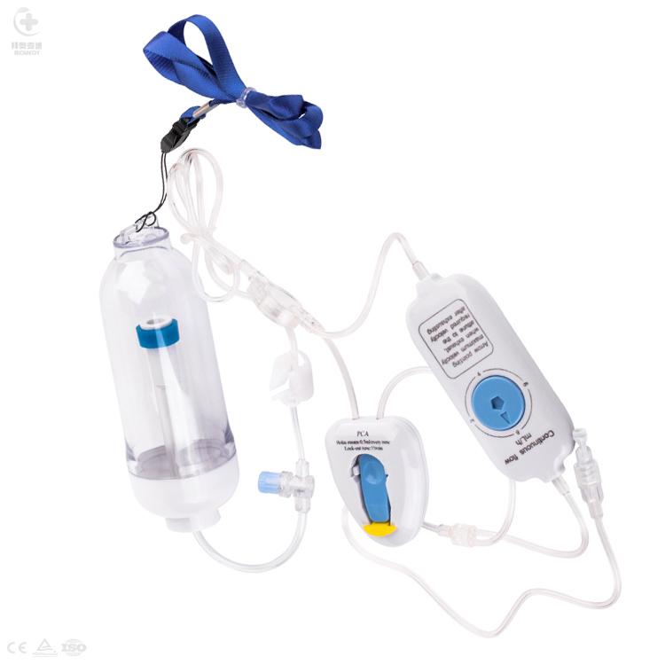 100mm 250ml 2ml/h Medical Posoperative Continuous Subcutaneous Pain Relief Pump And Infusion Device System