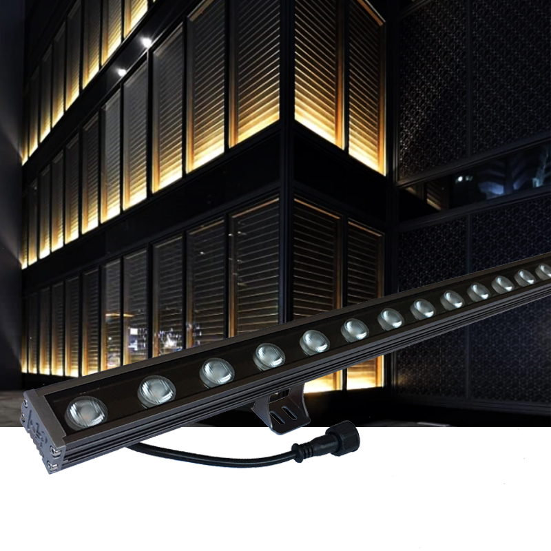 Наружный светодиодный настенный светильник 3000K 40000K DMX512 RGB, настенный светильник IP67 CE RoHS
