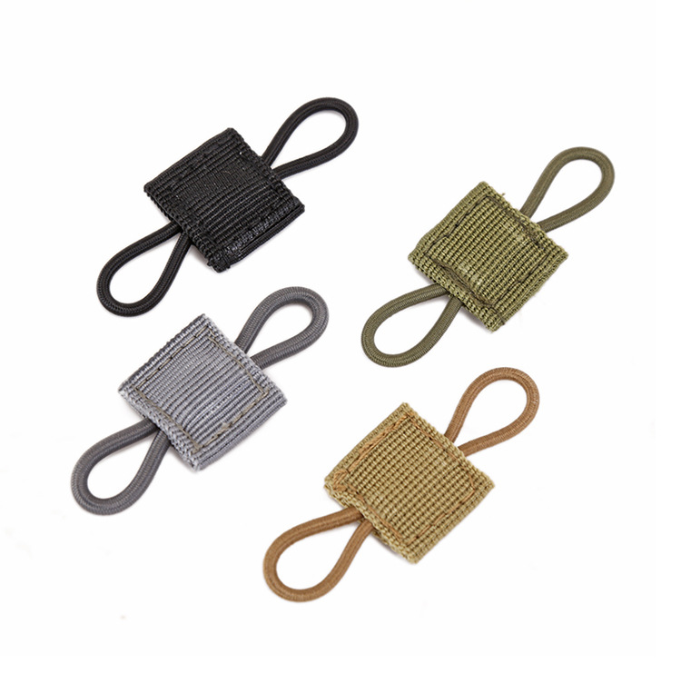 Тактический крепежный фиксатор Molle, крепеж для лямки, эластичная крепежная лента, Пряжка для тактических жилетов, рюкзаков, сумок