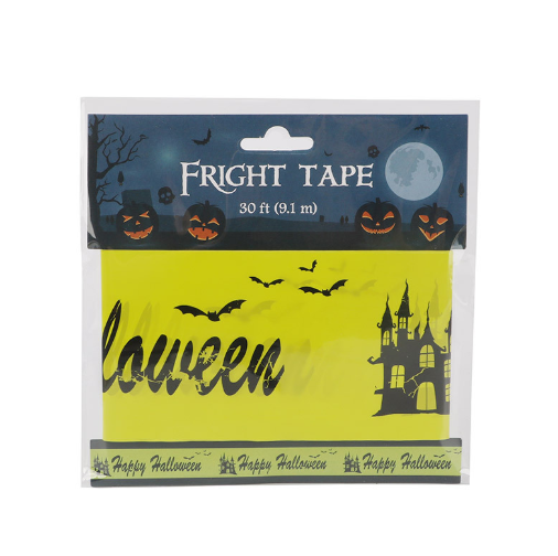 Hot Sale Customize Printed PE Signal No Adhesion halloween Caution Warning Tape