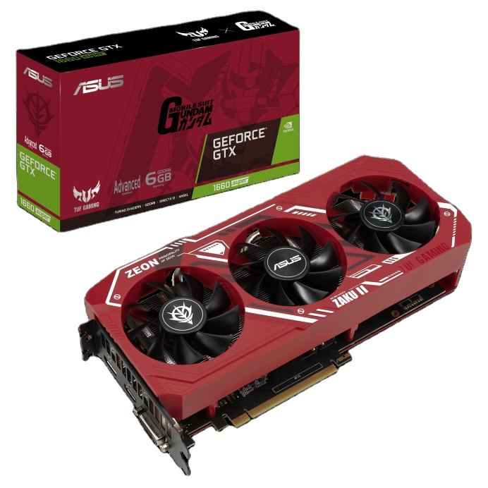 Видеокарта TUF1660 super 6 ГБ GTX 1660 sup 6G с GDDR5, 192 бит памяти Interface1660 sup, супер графическая карта gtx rtx 1660