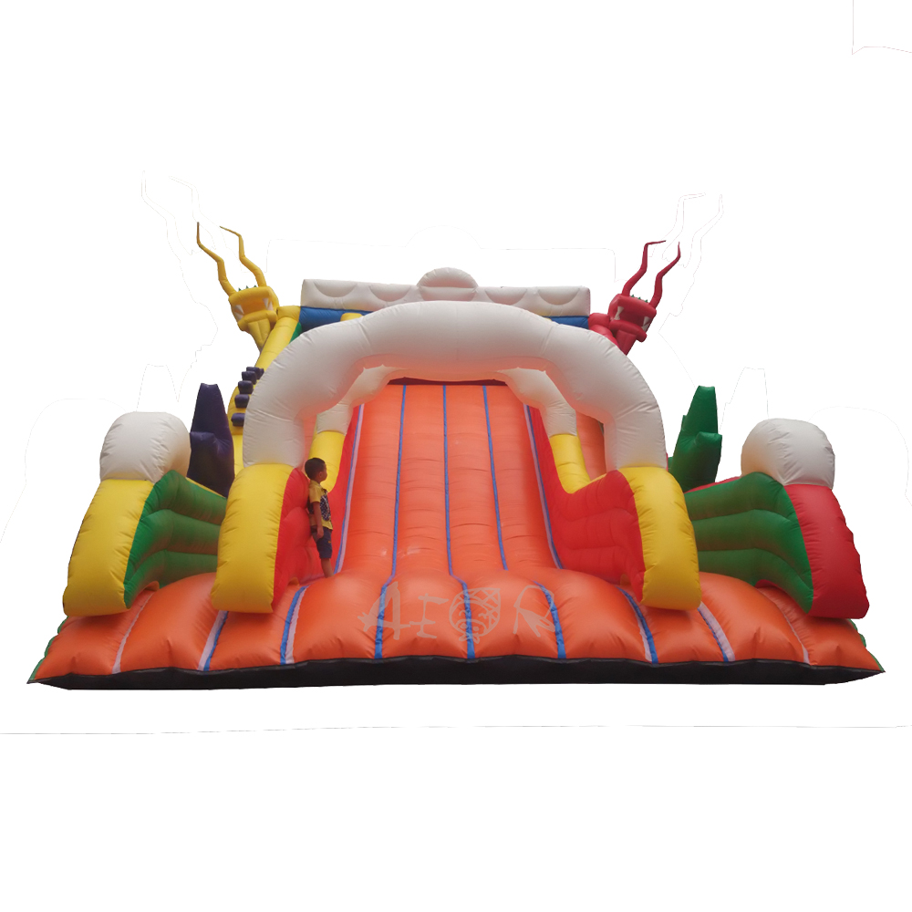 Kids Inflatable Slide Inflable for Fun 2020 Dragon Outdoor Pantone Bag Accessories Customized Logo