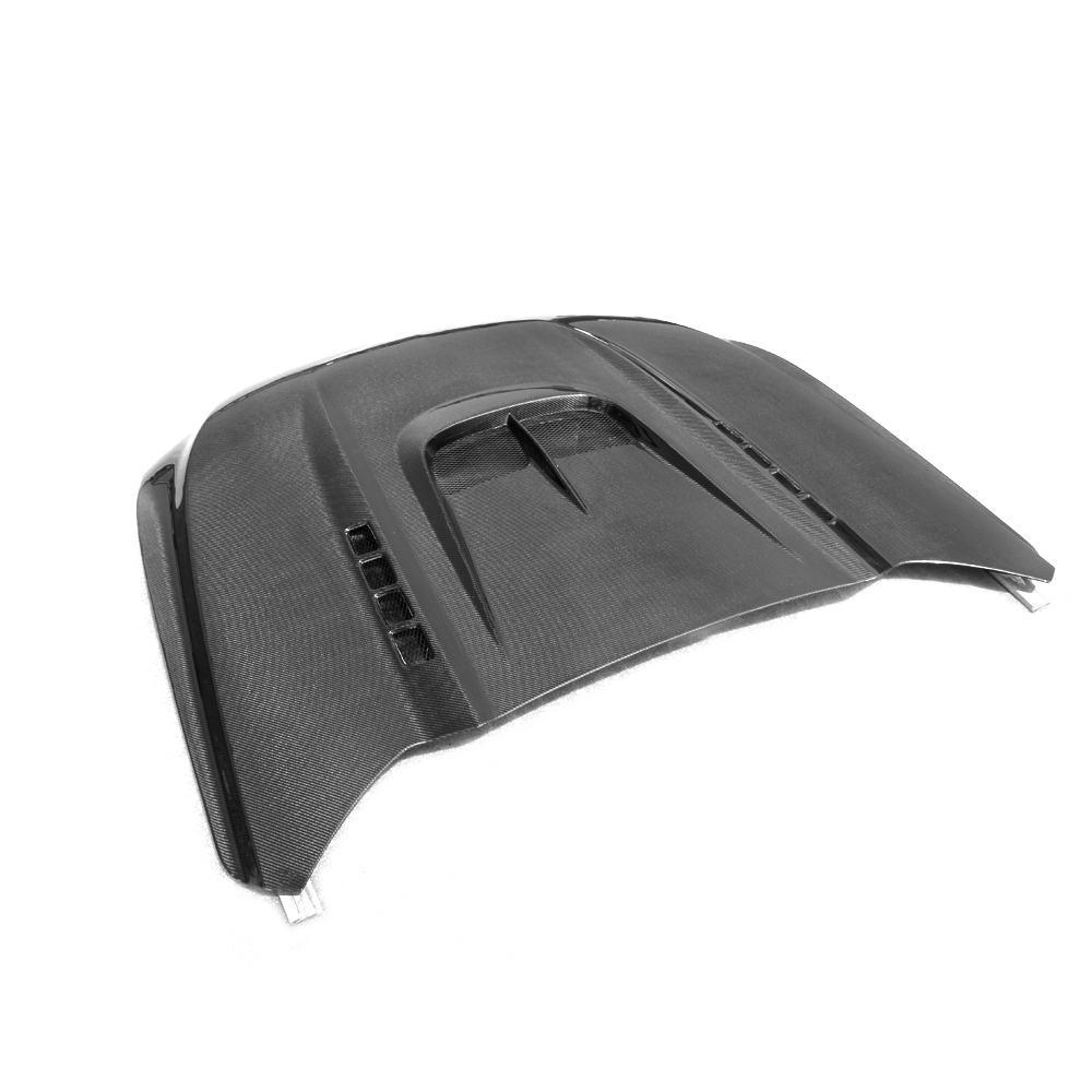 Капот двигателя из углеродного волокна с овалом для Ford Mustang GT Coupe 2-Door 15-17 (подходит: Mustang)