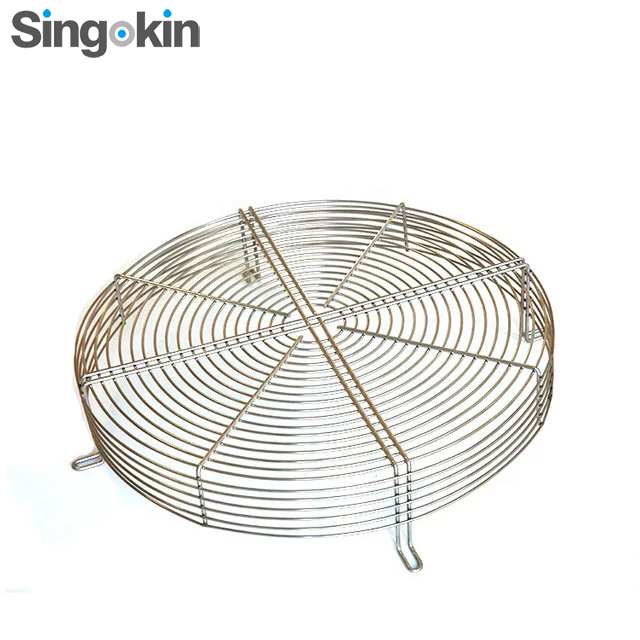 anping air conditioner industrial sus304 wire fan guards net 480mm dia moulds