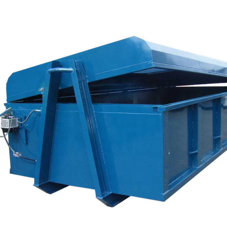 Hooklift мусорное ведро с открытым верхом Штабелируемый крюк подъемник мусорный контейнер