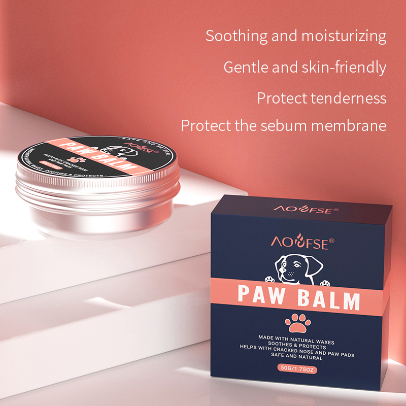 Private Label Organic Bog Paw Balm Heals And Repairs Damaged Dog Paws All-Natural Paw Balm