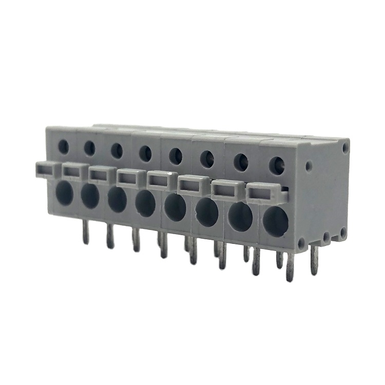 211R-5.0mm 7.5mm pitch ballast screwless spring clamp terminal block