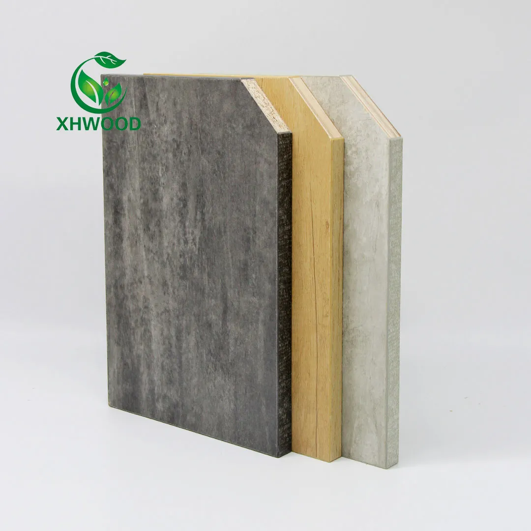 West Africa E0 E1 High Quality 18mm cCabinets melamine laminated plywood melamine board HDF