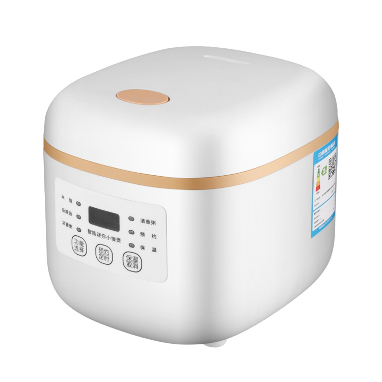 Mini Double Wall Construction Aluminum Mini Rice Cooker For Cook Rice Porridge