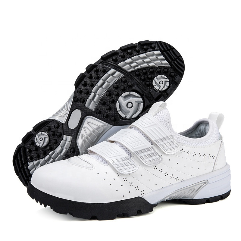 Factory Wholesale Japan Outdoor Anti-slip Comfortable Auto Shoelaces Golfing Shoe Mens Hiking Spikes Golf Shoes for Men