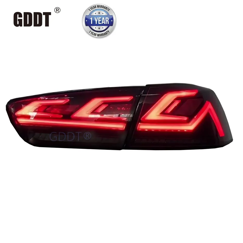 Full Kit 4 Pcs 2007-2020 Led Stop Lamp for Lancer Ex Rear LIGHT Tail for Lancer Gt Warning Marker Lamps Dynamic Heart Beat
