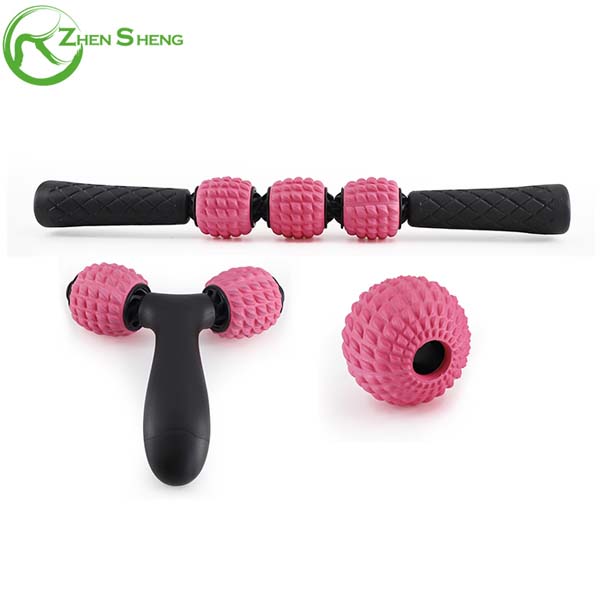 Zhensheng massage stick fitness exercise foot massage ball set