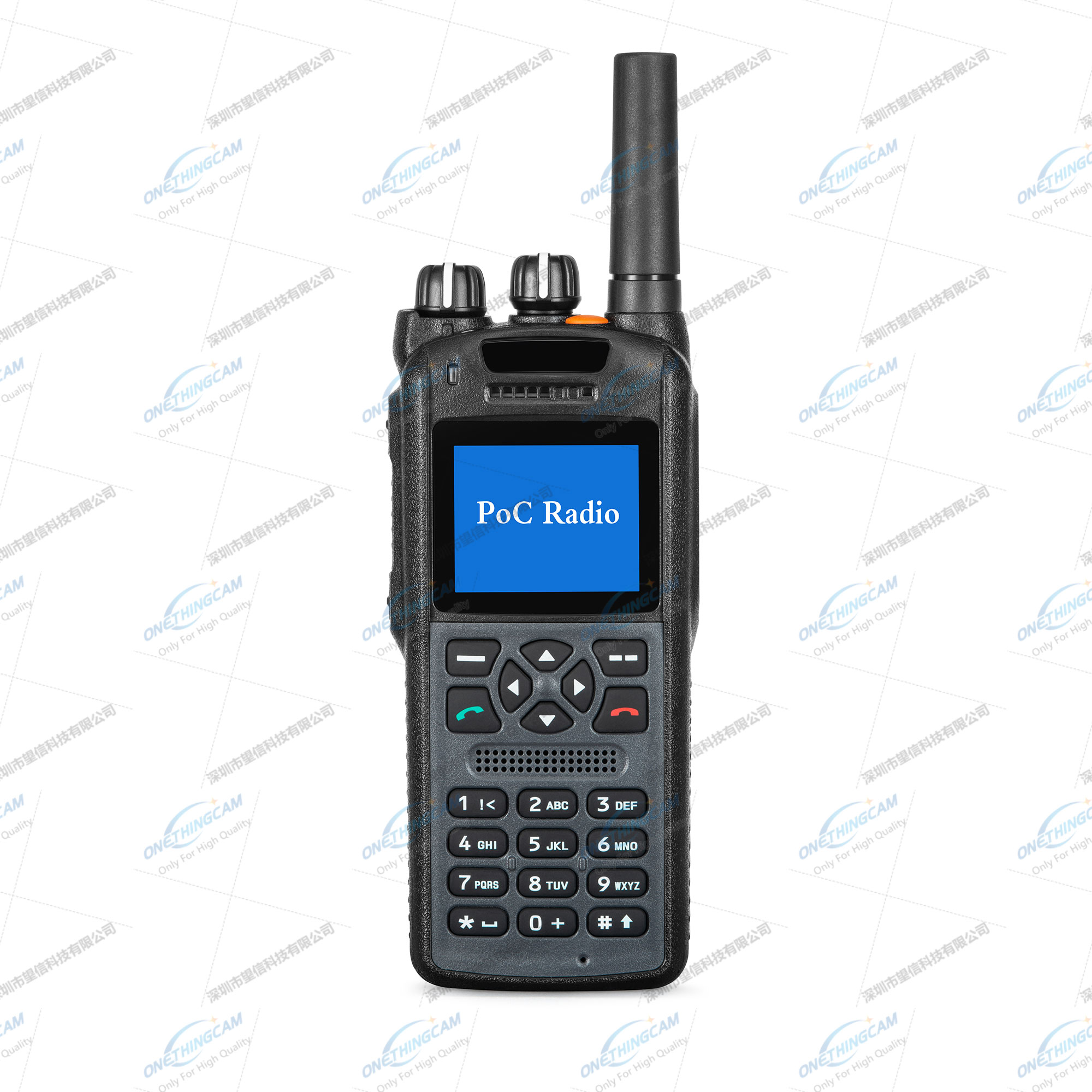 Full 4G walkie talkie zello realptt pocstar two way radio Android 7.1 system with GPS