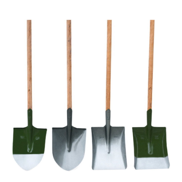 High quality steel shovel with handle hand shovel with handle square shovel