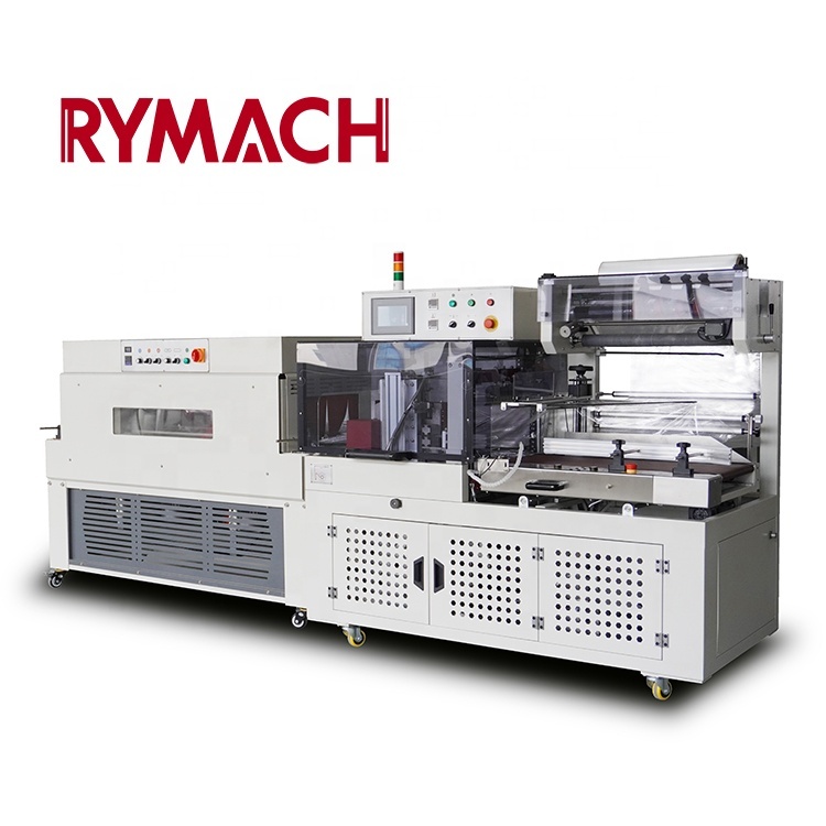 Automatic shrink packing machine for paper roll