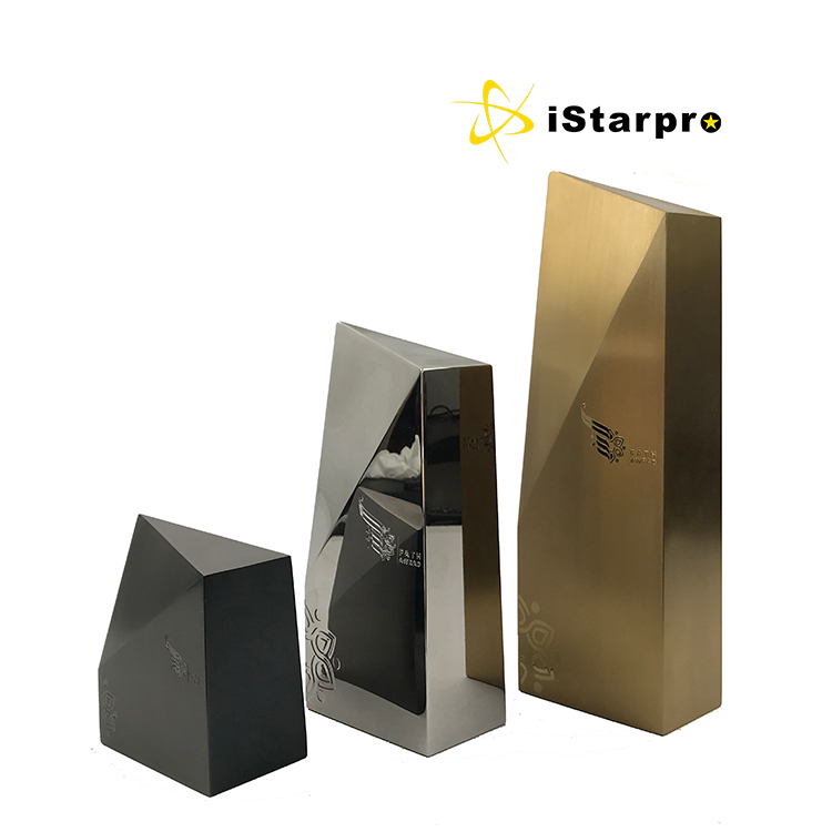 Эксклюзивный сувенир iStarpro по индивидуальному заказу, золотой, серебряный, бронзовый, медный уникальный стенд, металлический трофей от производителя