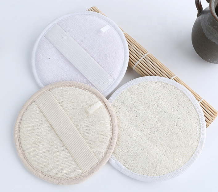 Скребок для очищения лица Loofah l, ручной аппарат для отшелушивания, щетка для лица Loofah, очищающее средство и массажер
