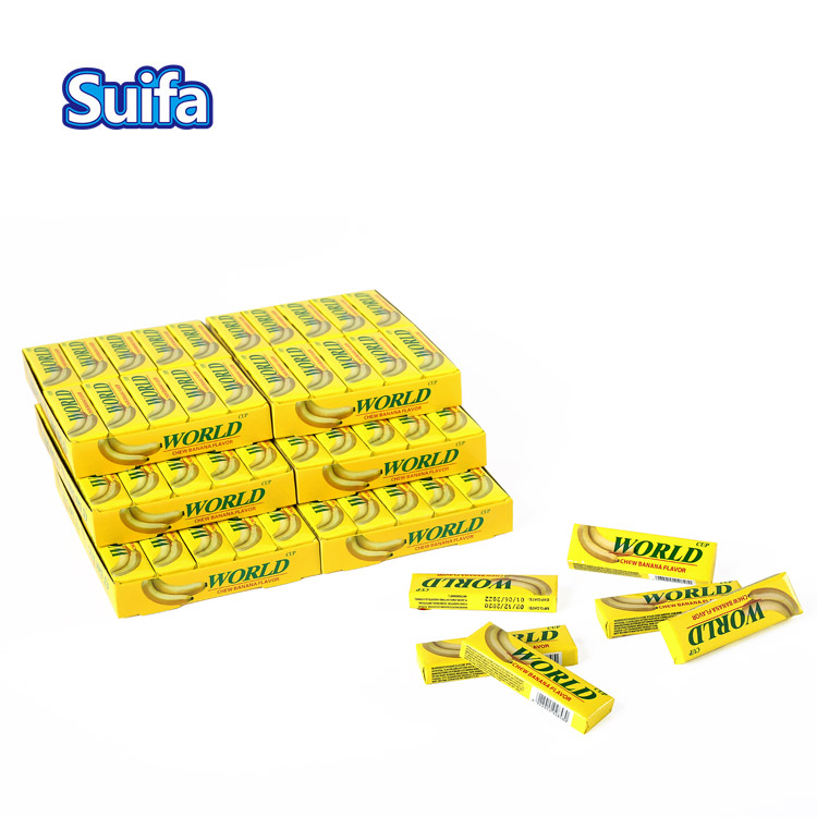 world cup brand fruit chewing gum for OEM ODM cheap chew gum wholesal