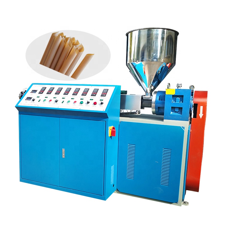 High efficiency biodegradable sugarcane drinking straw making machine