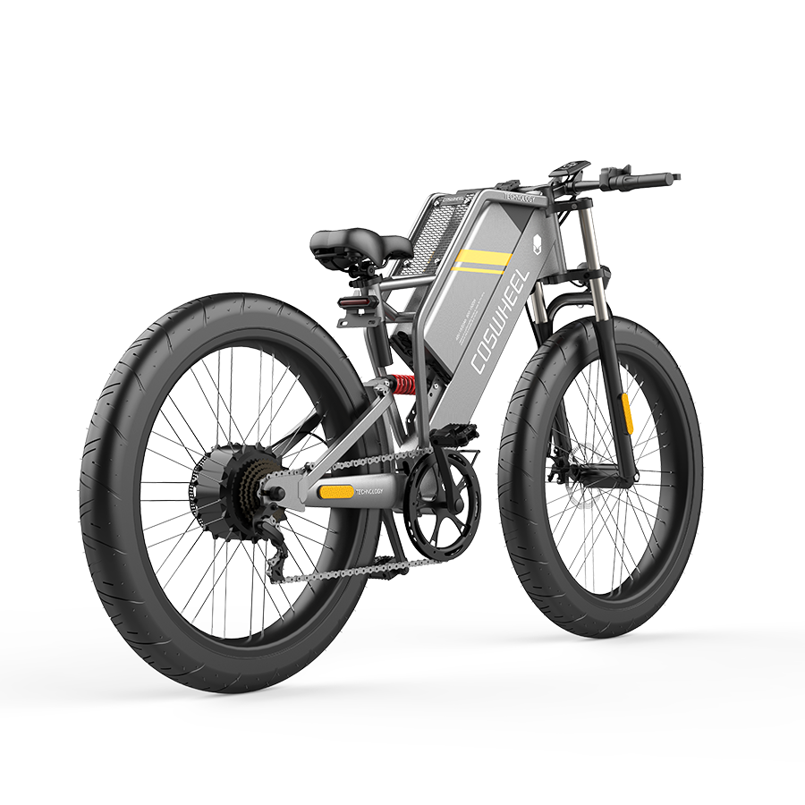 COSWHEEL T26 Mountain Bike New 48V 500W One Motor Fat Tire Beach Snow Electric Bike