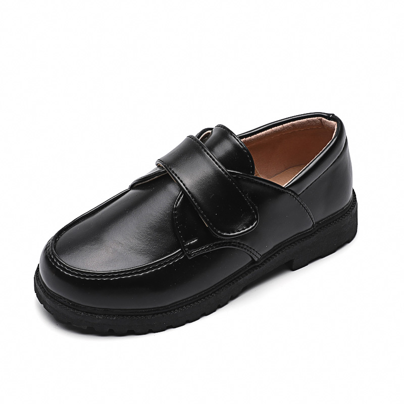 2021 Spring Boy Girls Kids Vintage Quality Leather Shoes Party Wedding School Dress Shoes